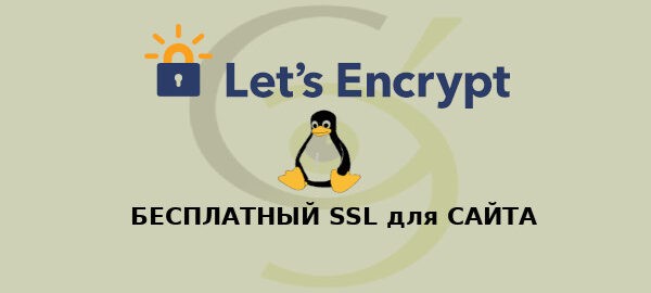 SSL бесплатный для сайта c Nginx